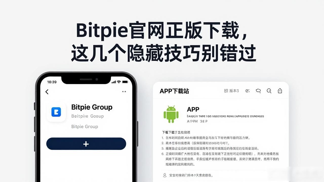 Bitpie官网正版下载技巧_发现 Bitpie 官网下载正版的隐藏技巧_Bitpie钱包防假下载方法