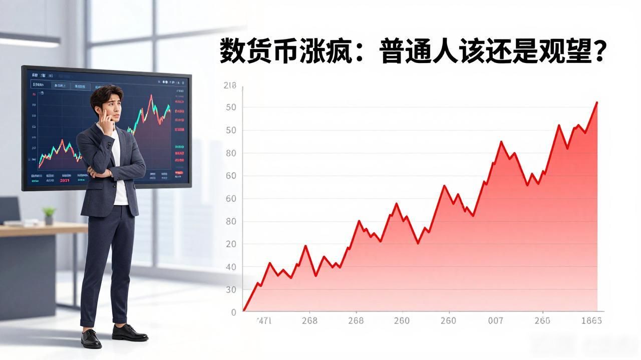 数字货币涨疯_数字货币暴涨背后的核心推动因素_普通投资者参与数字货币的理性策略