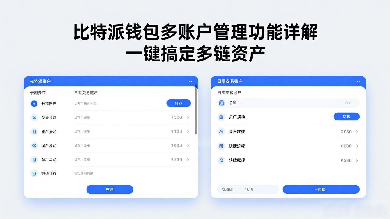 加密货币投资者多钱包地址管理难题_比特派钱包最新版的多账户管理功能_比特派钱包最新版多账户管理功能