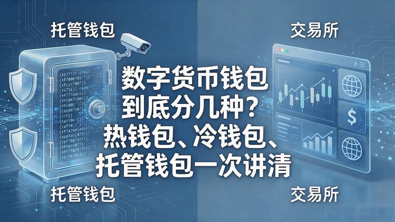 数字货币钱包选择_热钱包冷钱包托管钱包区别_数字货币钱包有几类