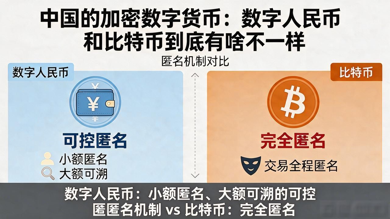 中国的加密数字货币_数字人民币双层运营体系_数字人民币与比特币的区别