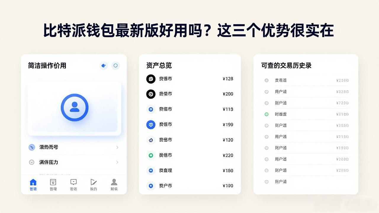 用户观点：比特派钱包APP最新版本的竞争优势_比特派钱包最新版本_比特派钱包的安全性
