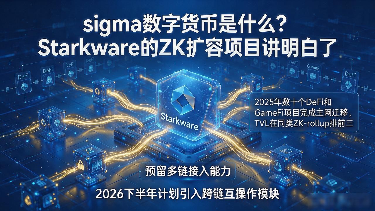 sigma代币经济现状与2025年DeFi GameFi生态迁移进展_sigma 数字货币_StarkWare sigma数字货币ZK-rollup Layer2协议解析