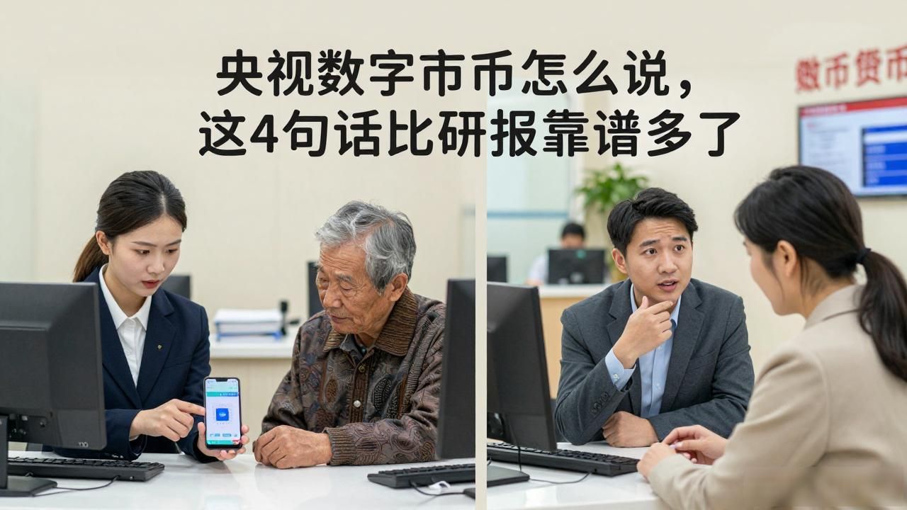 数字人民币试点推广_数字人民币安全性等同于现金_央视数字货币怎么说