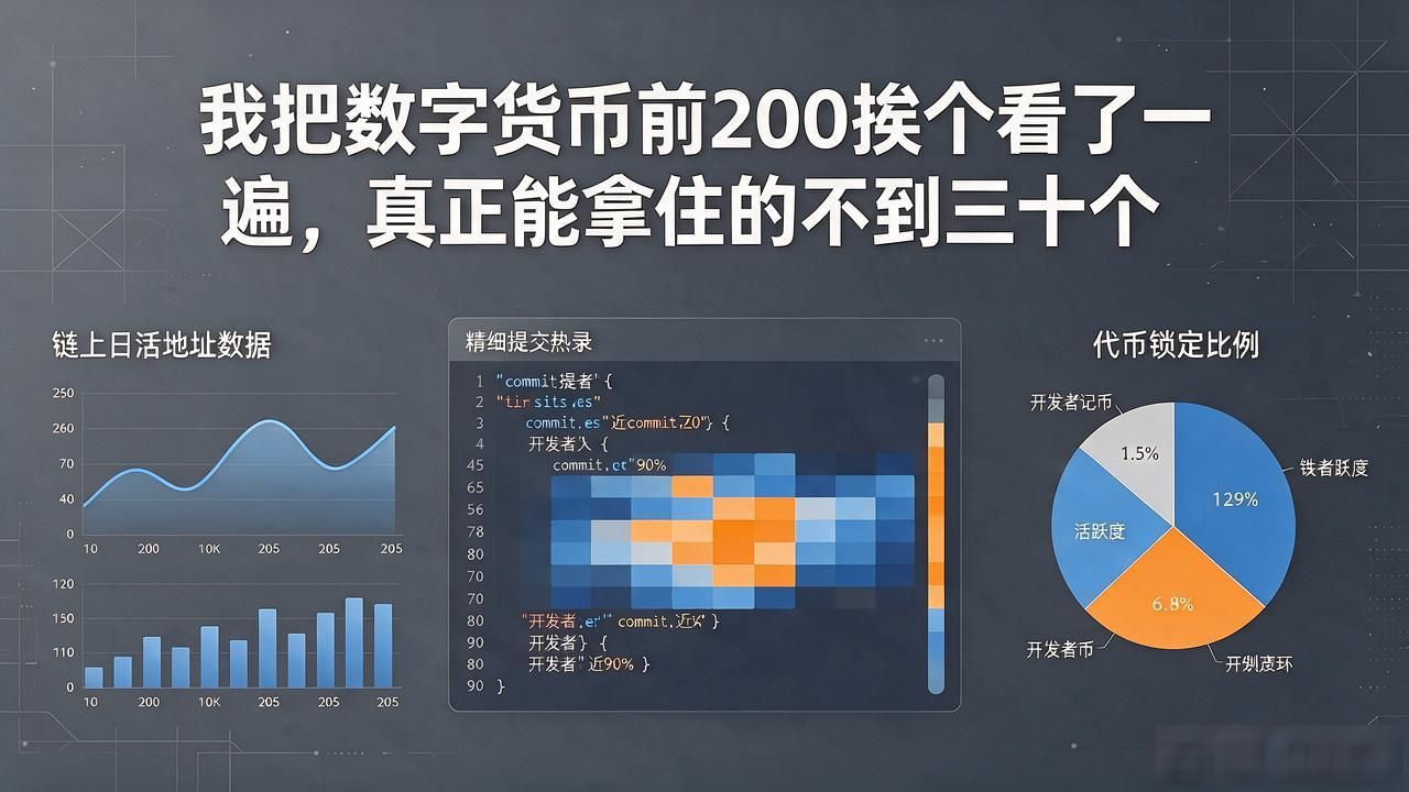 长期持有优质币种标准_CoinMarketCap前200名加密货币筛选方法_数字货币前200