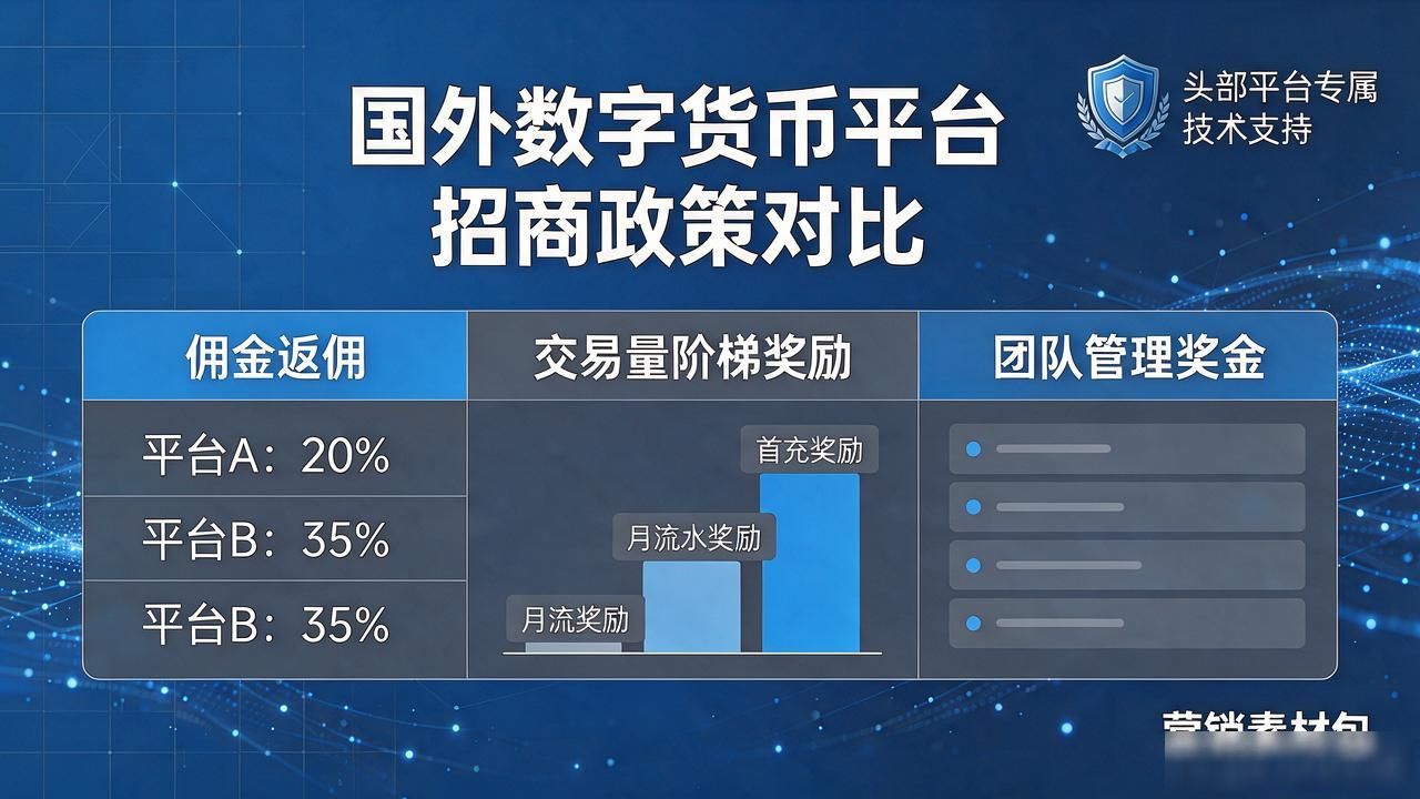 数字货币招商合作平台选择_合规监管机构平台对比_国外数字货币平台招商