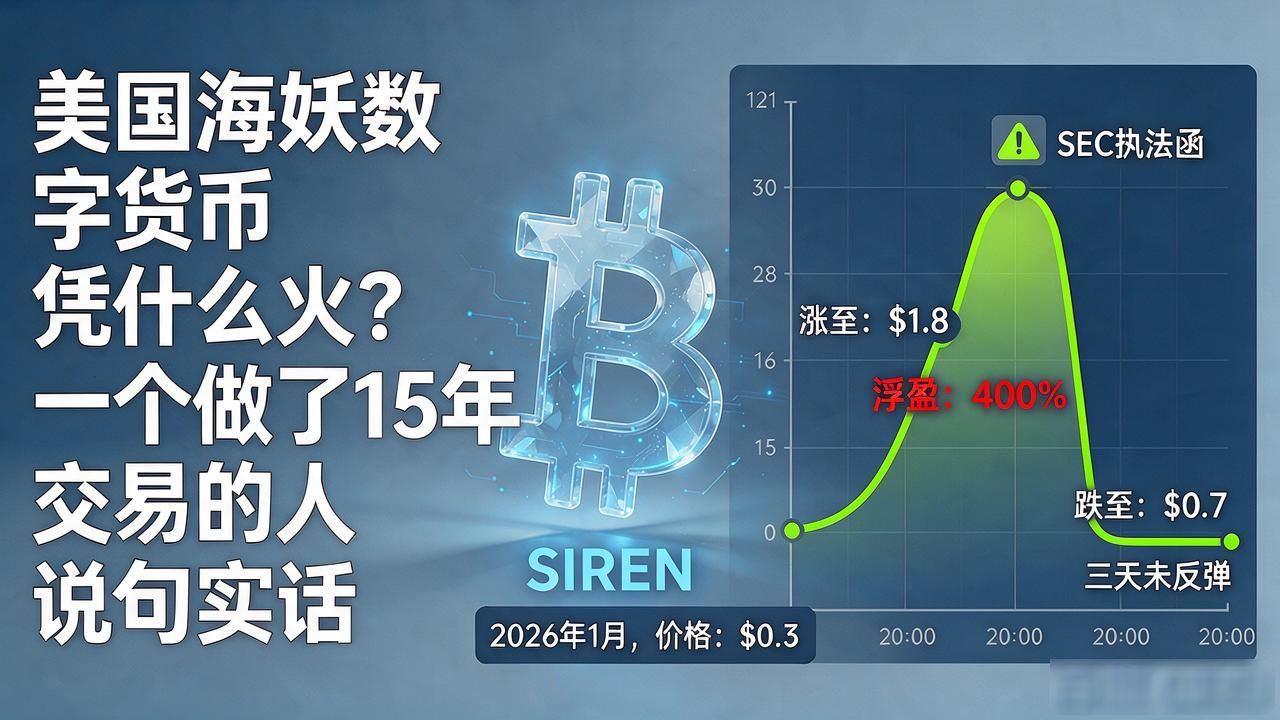 美国海妖数字货币_海妖AIDeFi项目深度评测_Siren数字货币分析