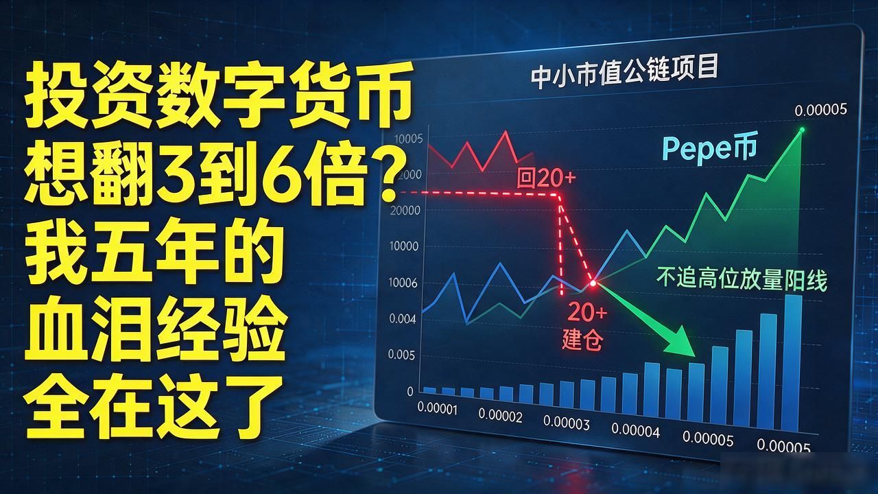 投资数字货币3到6倍_数字币五年实战经验_3到6倍回报靠纪律和节奏