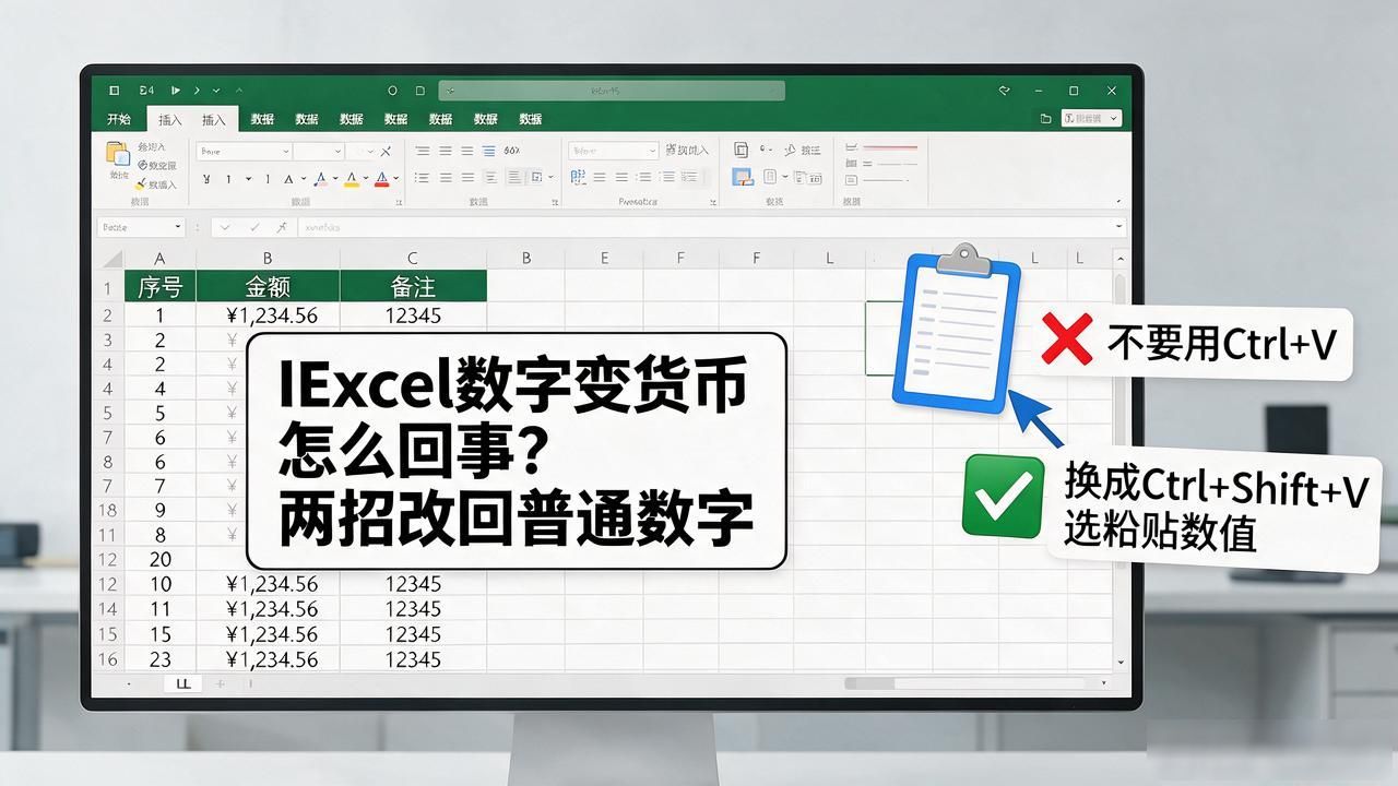 Excel数字自动变货币格式_解决Excel数字自动变货币格式的方法_Excel为什么数字会变成货币