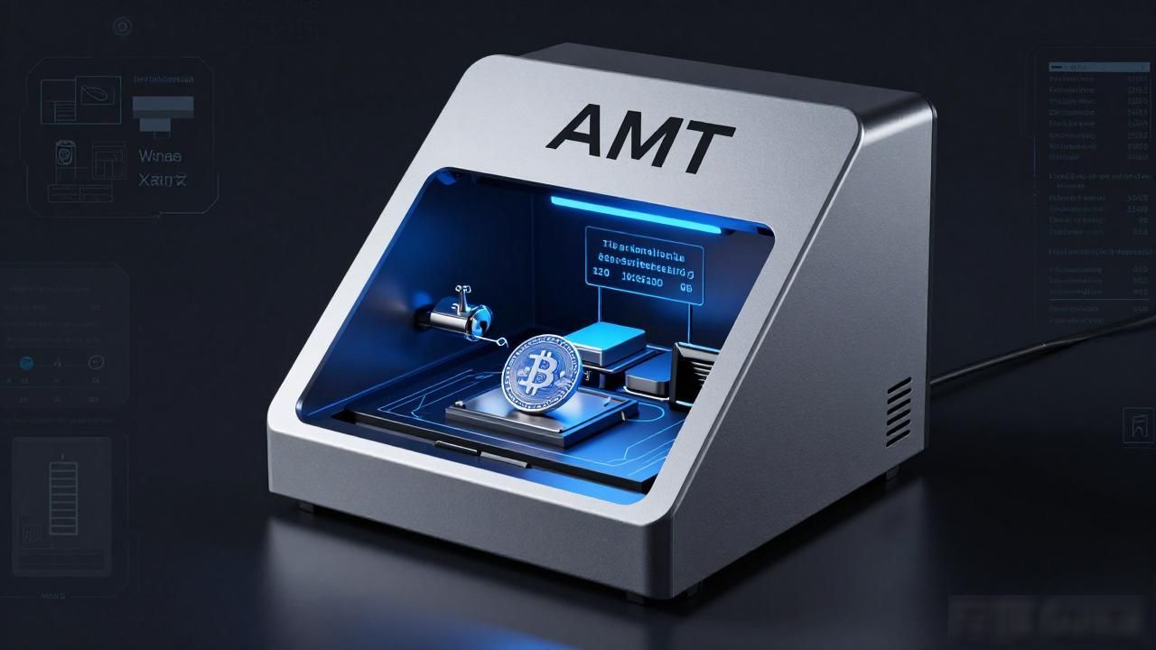 AMT数字货币机_便携式硬件加密资产保管设备_AMT数字货币机