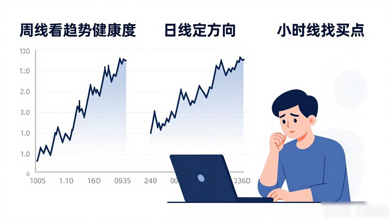 数字货币走势图学习_币圈K线图解读_量价关系分析