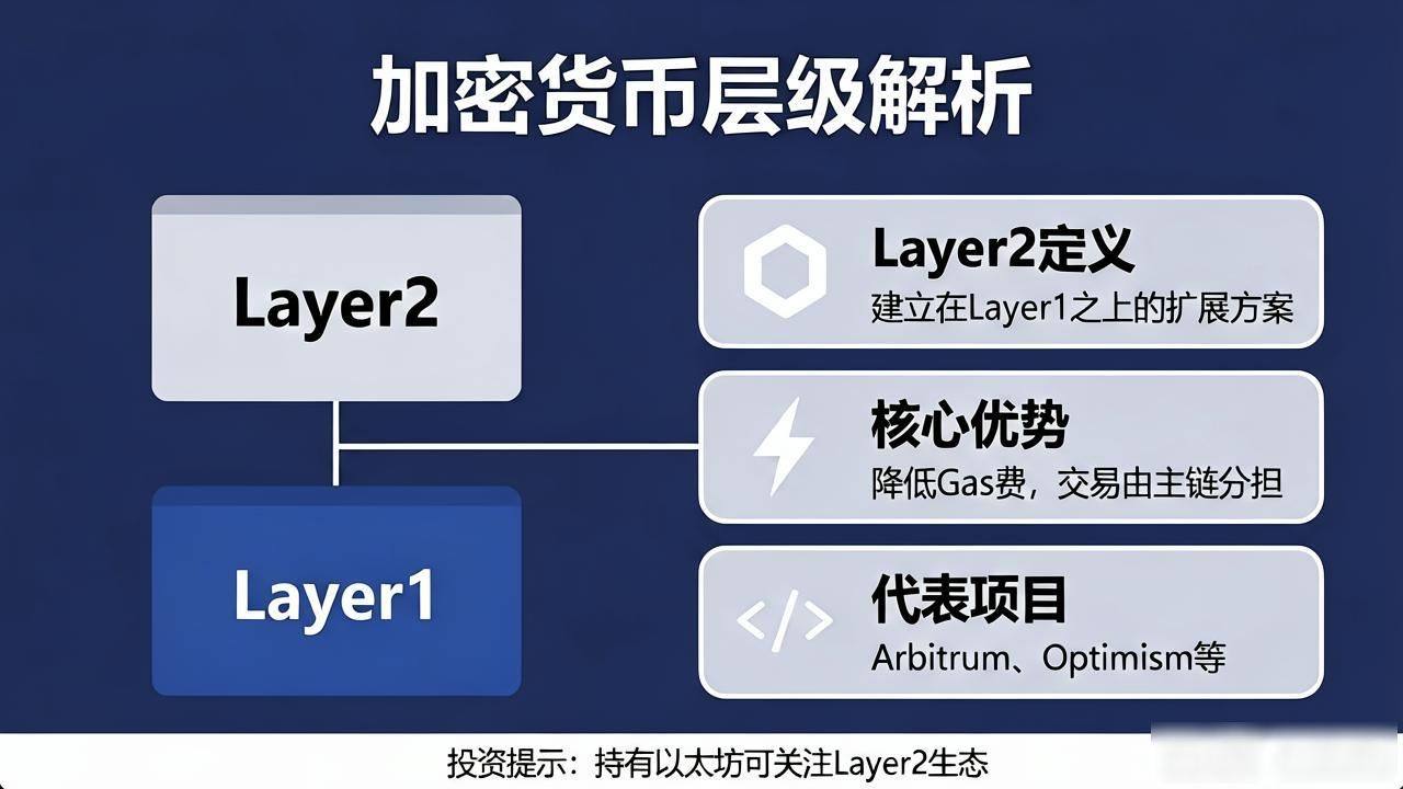 加密货币层级划分方法 值得长期持有的加密货币类型 加密货币Layer1Layer2Layer3区别_数字加密货币的级别