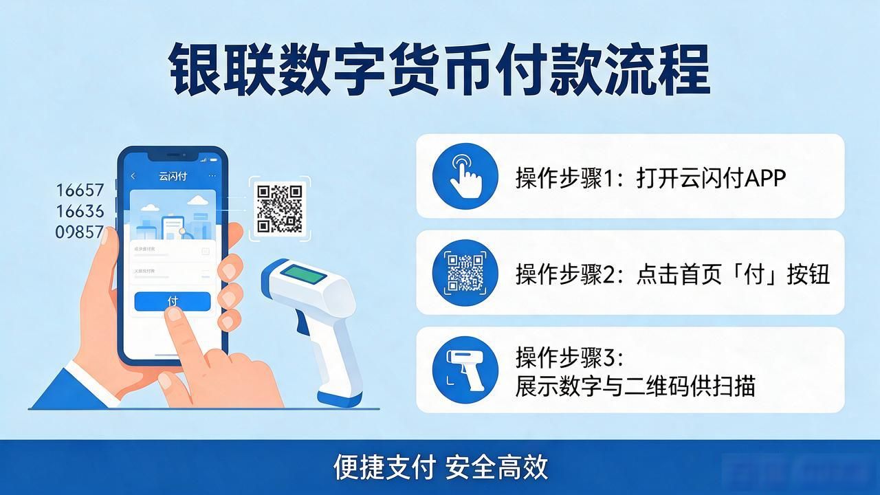 银联数字货币怎么用_社区超市银联数字货币收款码_云闪付APP开通使用教程