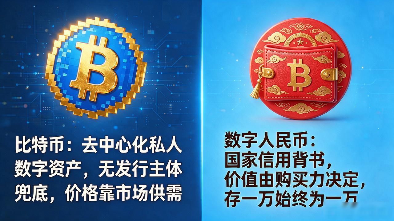 中国数字货币价值多少_数字人民币和比特币区别_数字人民币是投资品吗