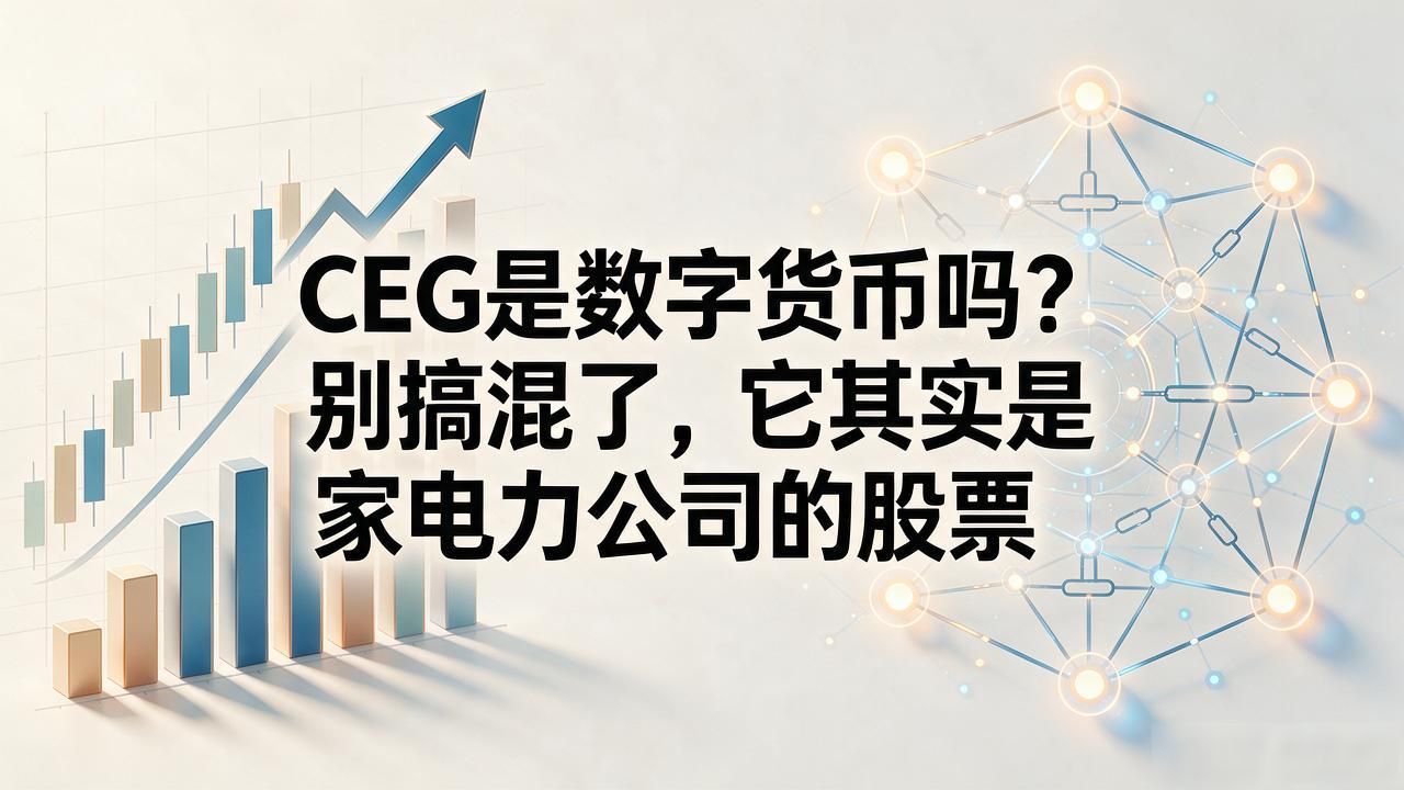 CEG股票代码与加密货币区别_ceg是数字货币吗_Constellation Energy电力公司背景介绍