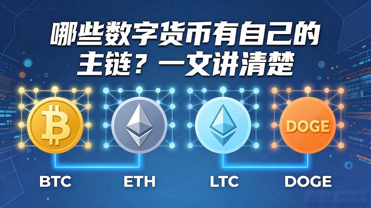 那些数字货币是主链_加密货币主链判断项目技术实力 主流加密货币主链类型 新兴加密主链生态特点