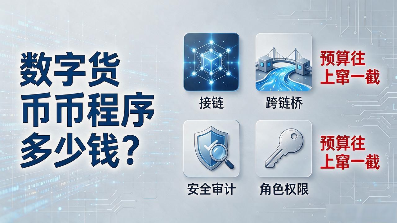 数字货币程序开发费用_基于区块链的钱包开发成本_数字货币程序多少钱