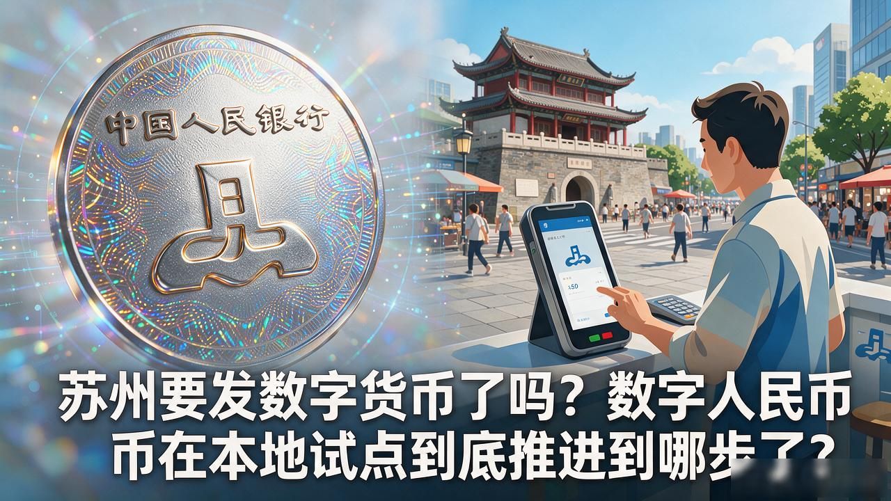 苏州数字人民币试点_苏州将发数字货币吗_数字人民币苏州应用场景
