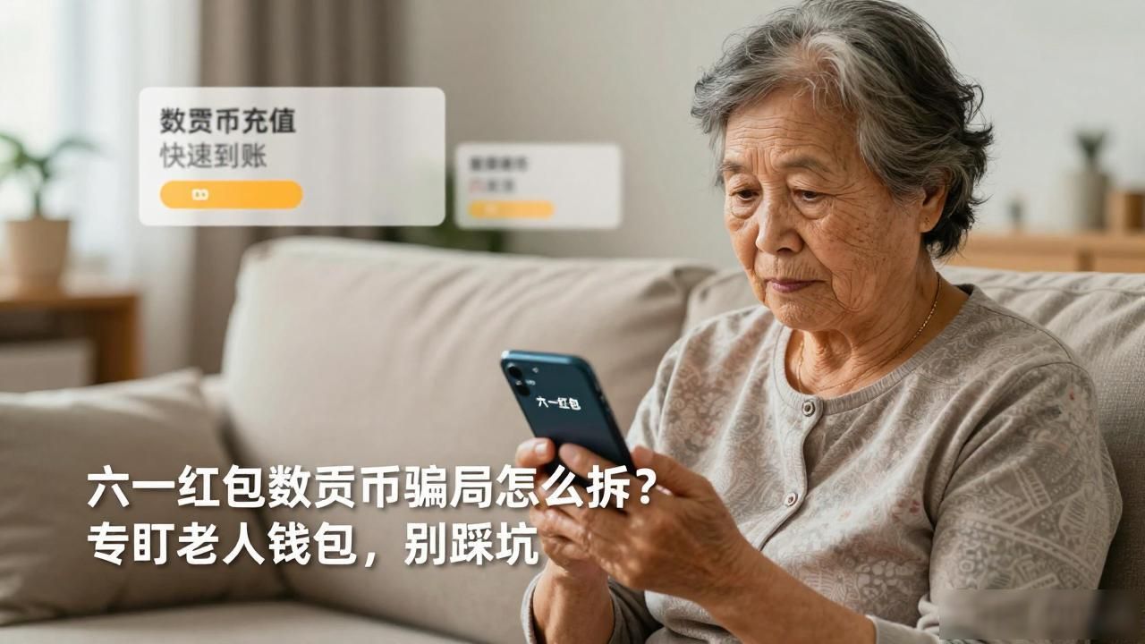 六一红包数字货币骗局_社区反诈志愿者_六一红包数字货币骗局