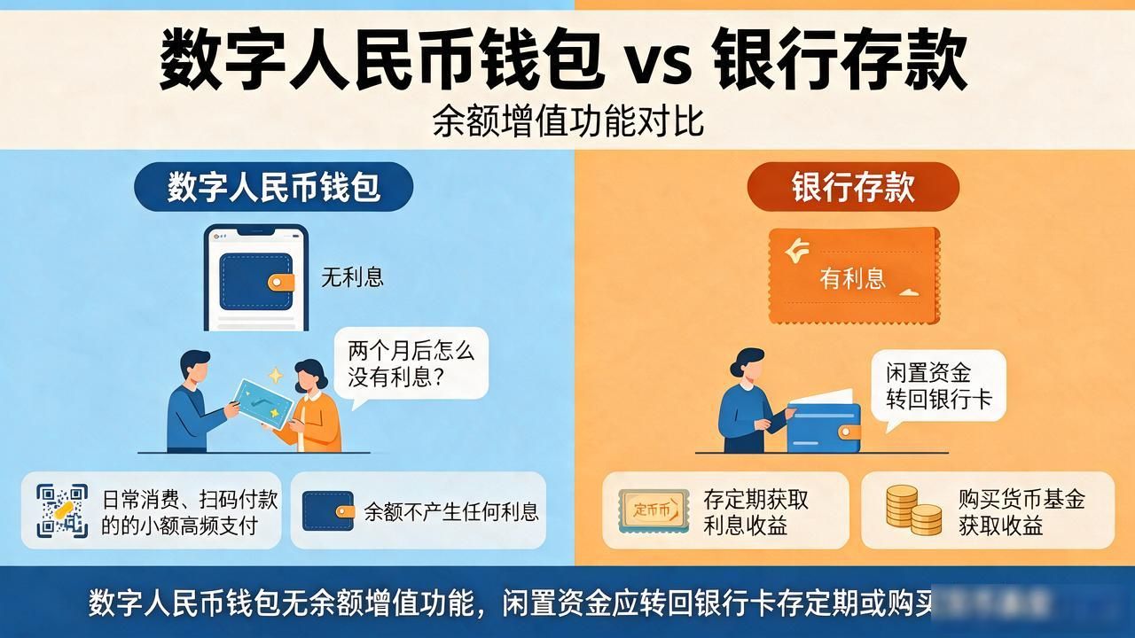 数字人民货币没有利息_数字人民币钱包利息问题_数字人民币没有利息