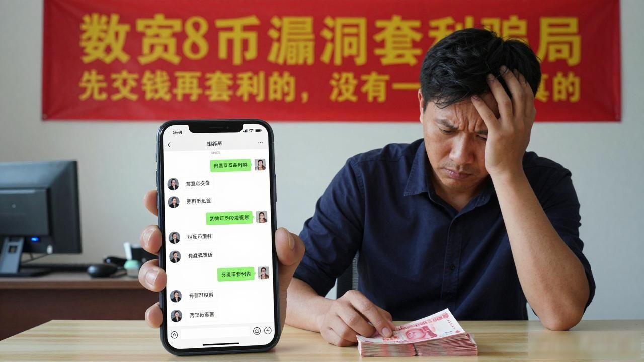 数字货币漏洞套利骗局_反诈_数字货币漏洞套利骗局