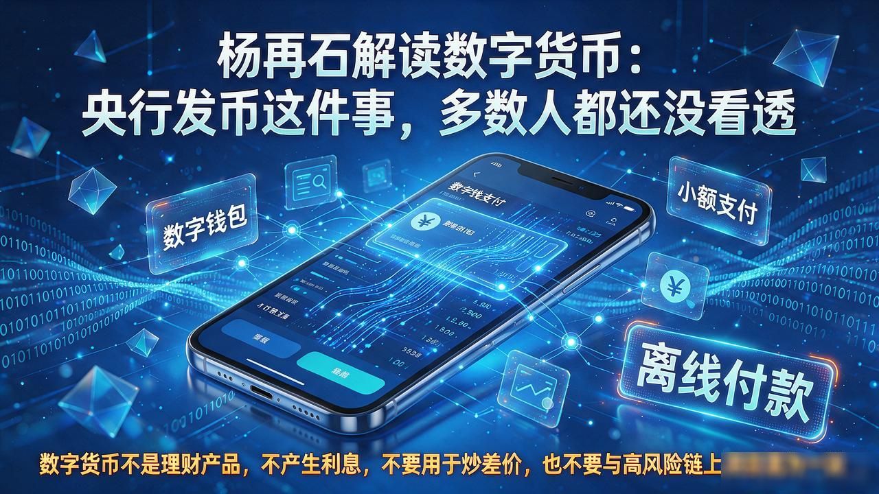 杨再石 数字货币_数字人民币可控匿名机制优势_杨再石解读数字货币支付基础设施换代