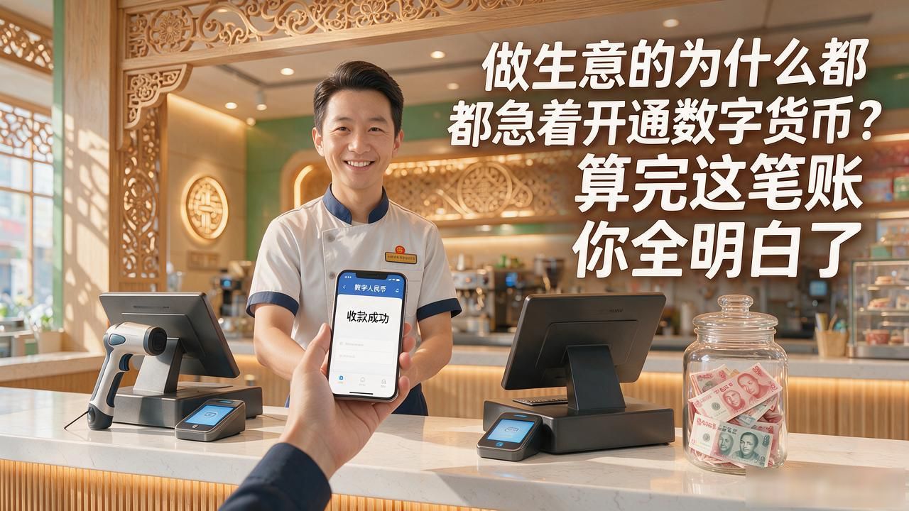 为什么要开通数字货币_数字人民币结算成本优势_川菜馆数字人民币商户码