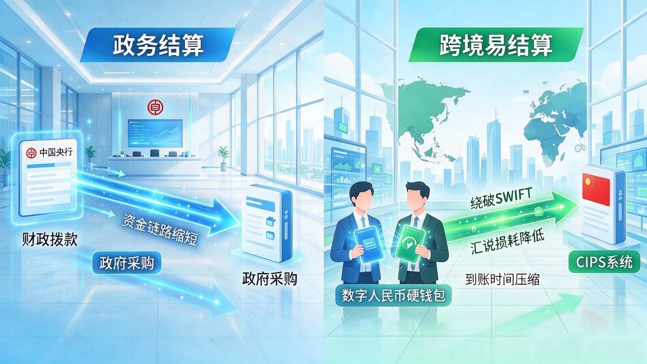 数字人民币政务结算_商务部扩大数字货币_供应链金融智能合约