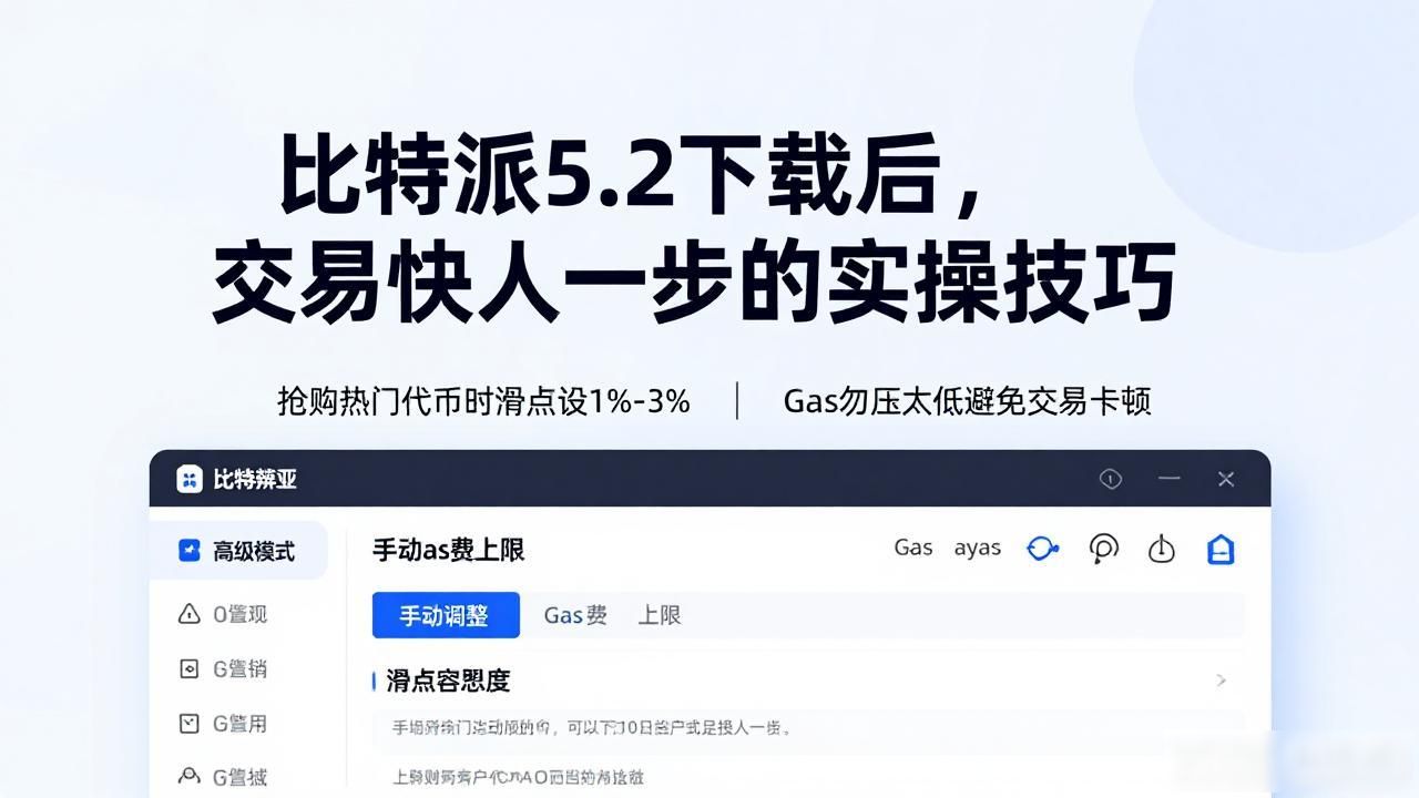 比特派钱包5.2使用教程_如何在比特派钱包5.2下载中实现高效交易？_比特派钱包5.2交易技巧