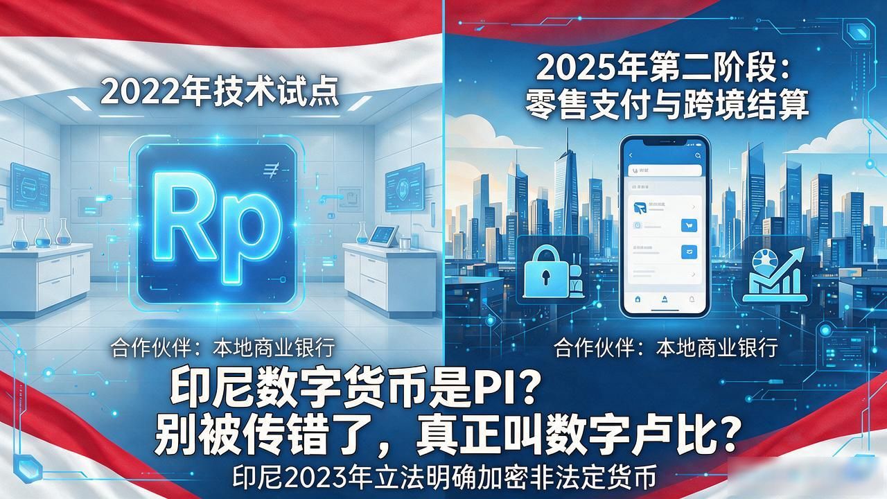 东南亚金融科技圈数字卢比试点进展分析_印尼央行数字货币数字卢比与PI混淆澄清_印尼的数字货币是PI