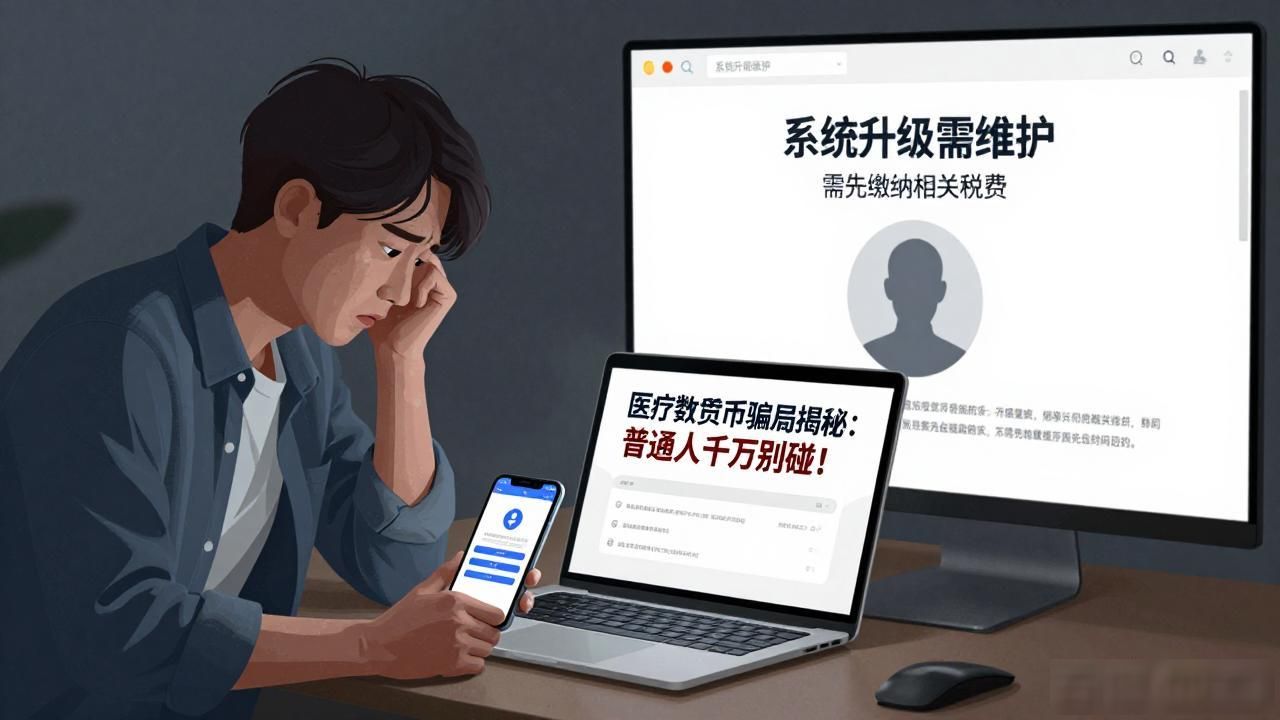 医疗数字货币骗局_医疗数字货币怎么买_庞氏骗局医疗币