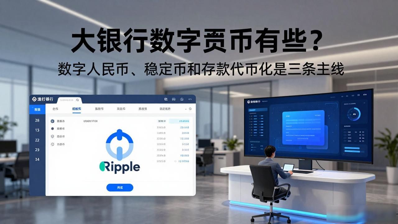 商业银行稳定币_央行法定数字货币_大银行数字货币有哪些