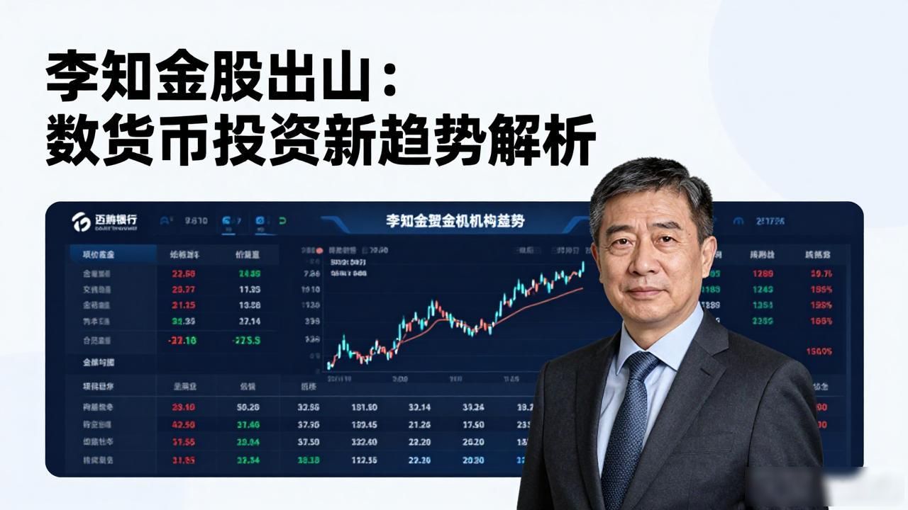 数字货币市场成熟化机遇_李知金股出山数字货币_资深投资者李知金数字货币投资策略