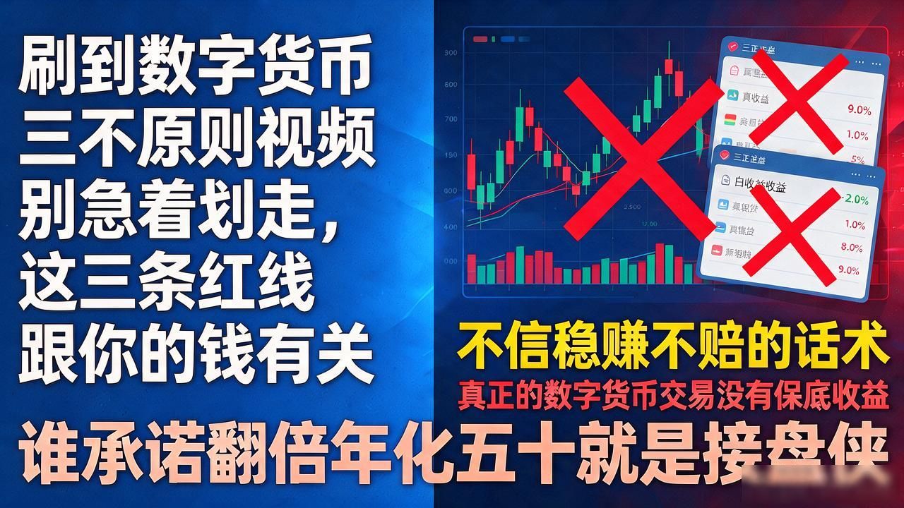 数字货币三不原则视频_数字货币三不原则_不碰来路不明的代币项目
