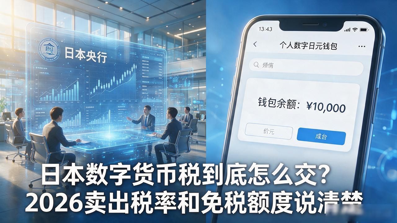 日本数字货币税务杂所得税率_日本 数字货币 税_数字日元纳税义务与交易规则