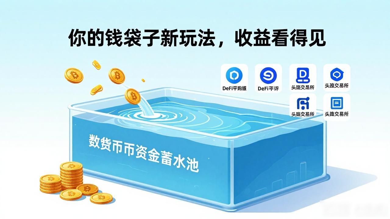 数字货币资金蓄水池_DeFi质押流动性挖矿_数字货币资金蓄水池