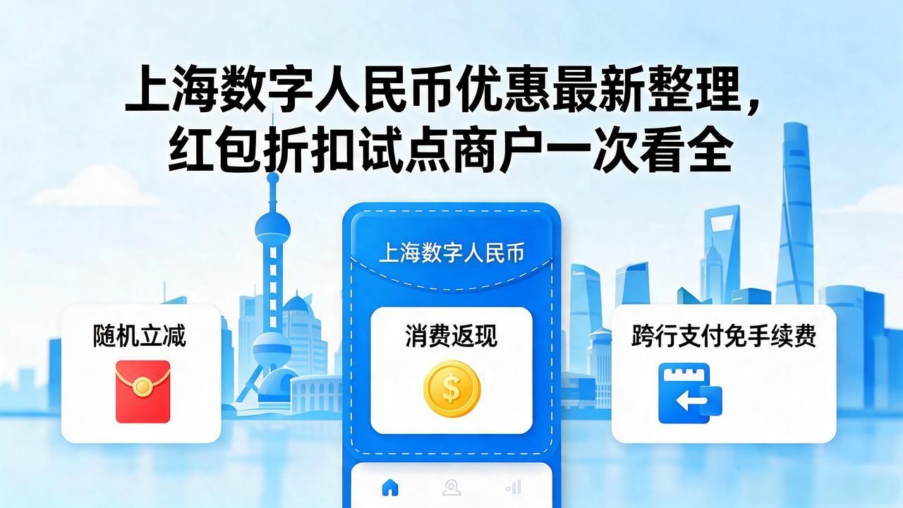 上海数字人民币试点商户_上海数字货币优惠最新_数字人民币上海优惠活动