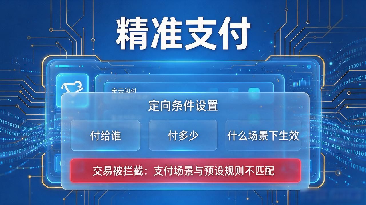 云闪付精准数字货币_云闪付数字货币智能合约_数字货币精准支付场景限定